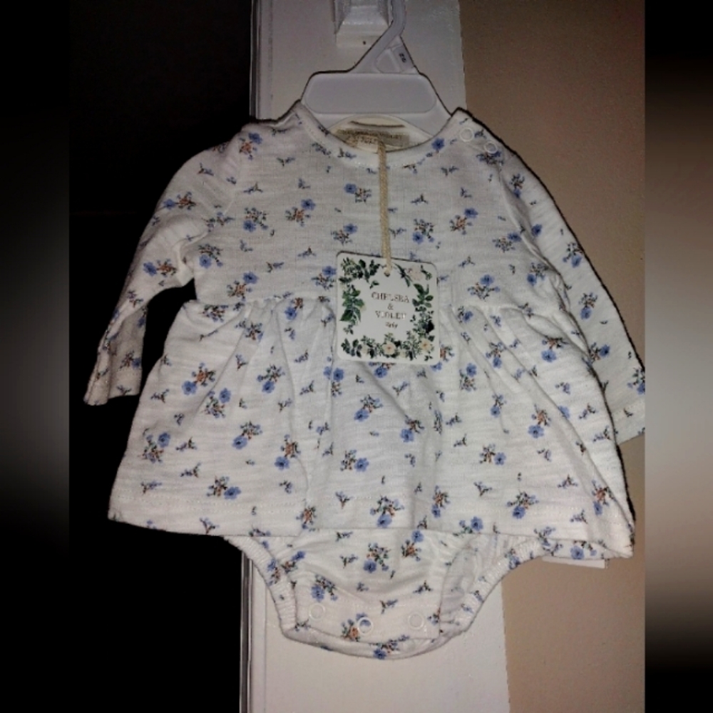 Chelsea and Violet newborn dress